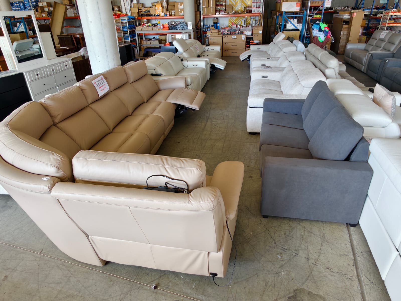 Sunday - New Pandora Jewellery, Versace, Guess & Brand Name Watches, New Outdoor Settings, New Leather & Fabric Recliner & Sofa Lounges, Mattresses, Beds, Rugs, Appliances, Hardware, Brand Name Cleaning Products